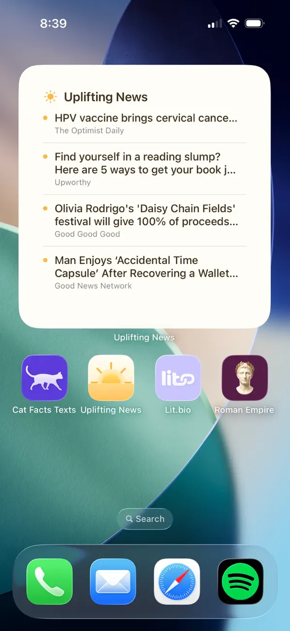 Screenshot #3 pour Uplifting News