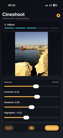 Cineshoot screenshot
