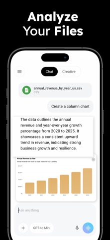AI Assistant ~ iPhone screenshot