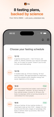 Ora: Fasting Timer Screenshot 5 of 9