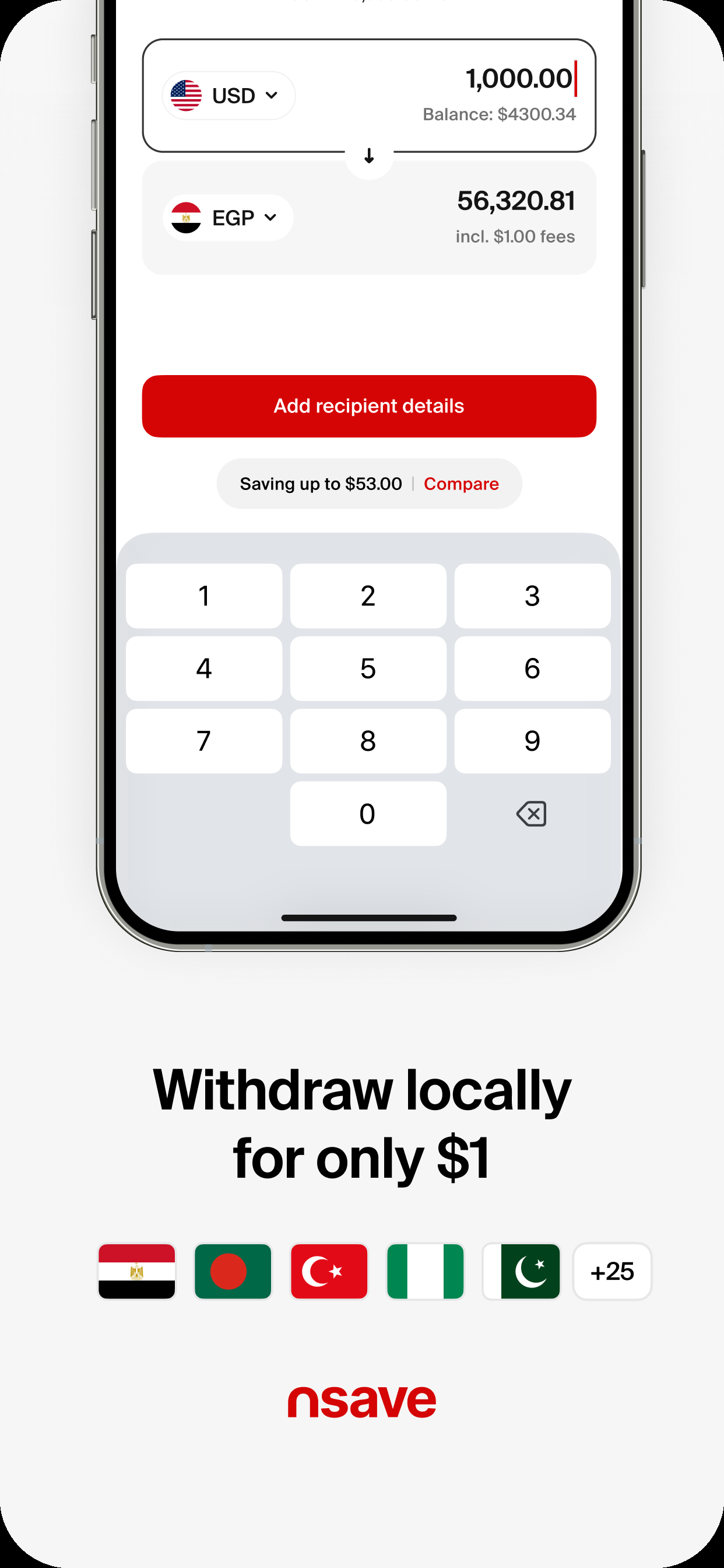 nsave: Global USD Accounts screenshot 3