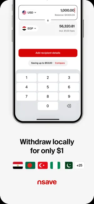 nsave: Global USD Accounts screenshot 3