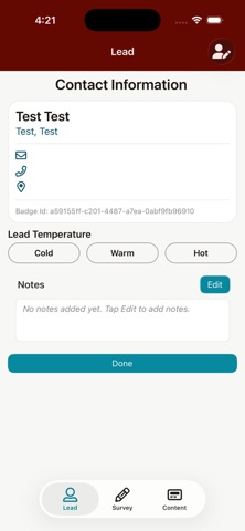 App screenshot