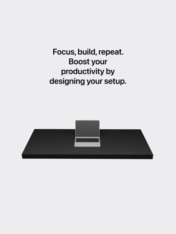 Setuply: Build & Focus iPad screenshot