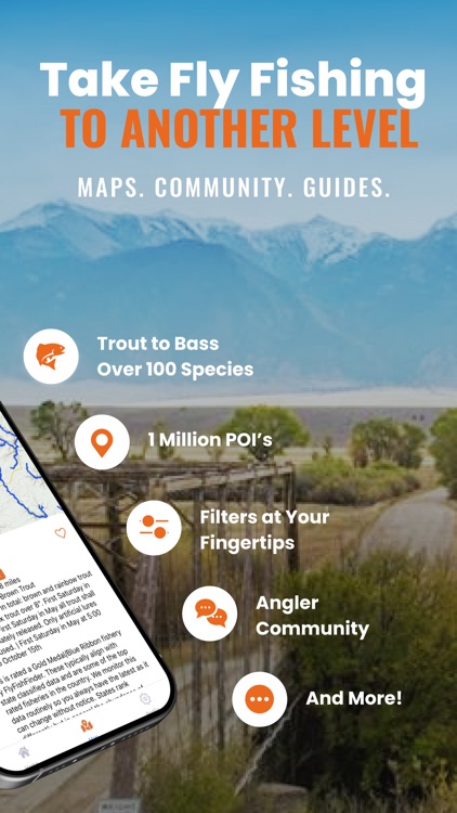 FlyFishFinder Fly Fishing Maps