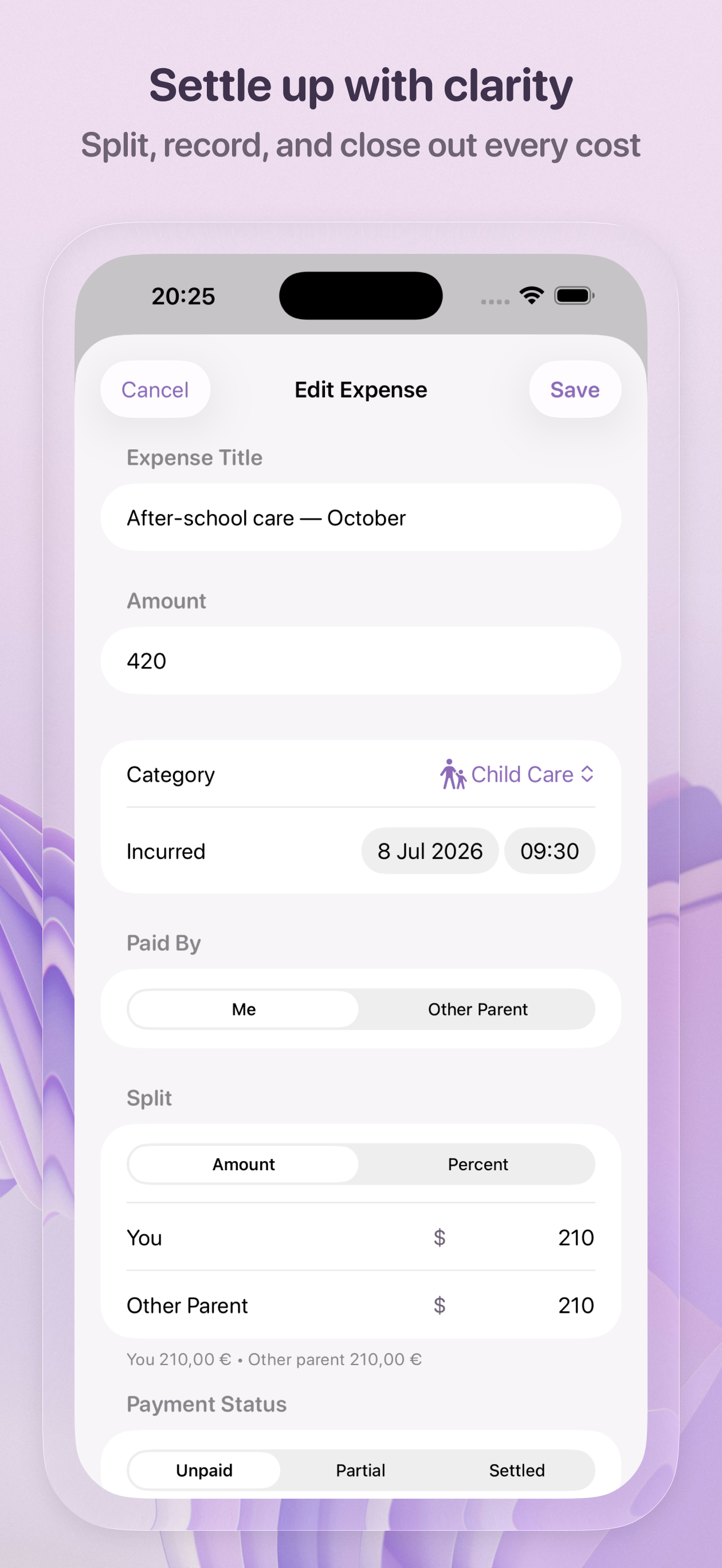 Oya Shield: Custody Log screenshot 4