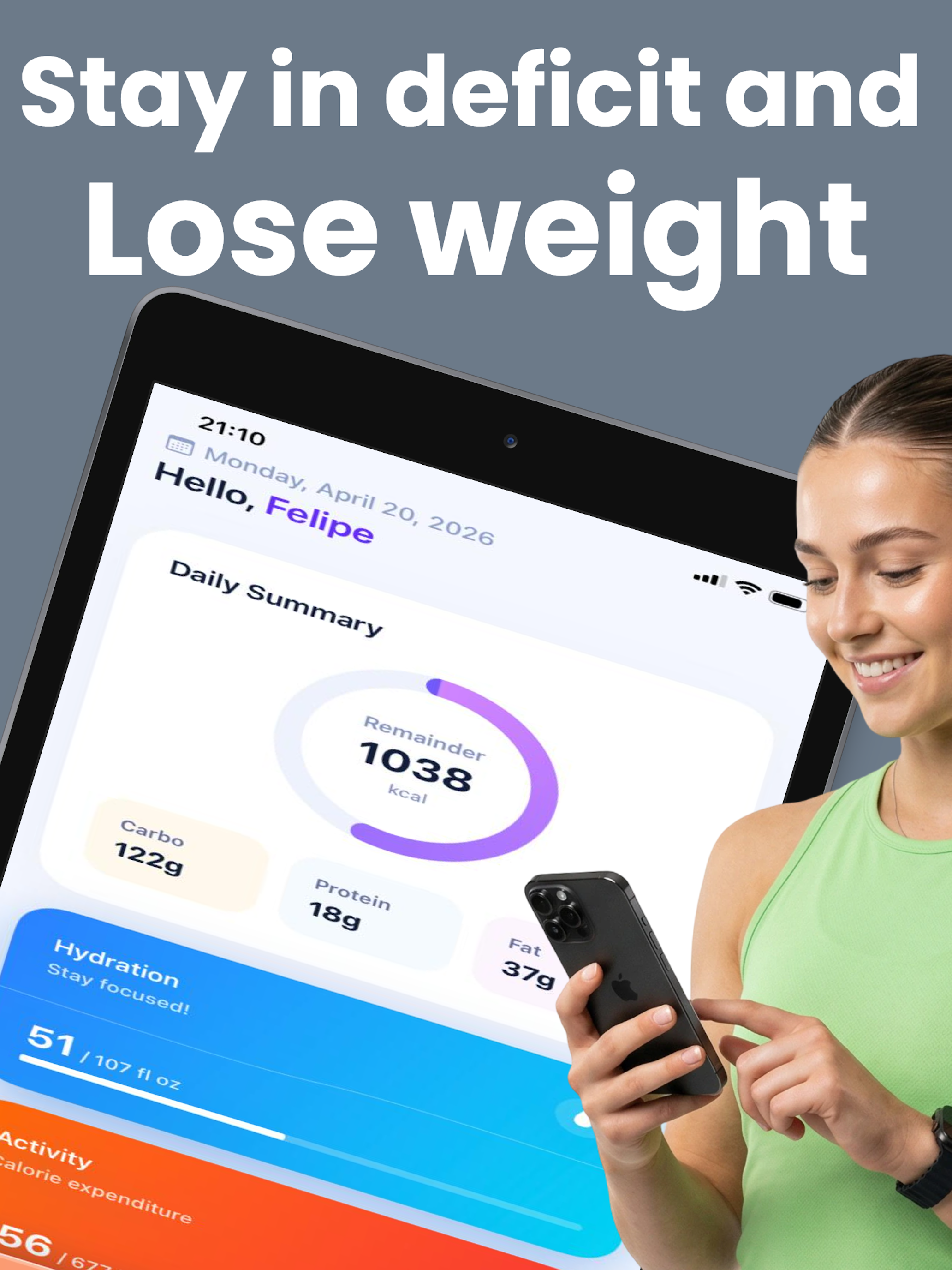 Kcalz: AI Calorie Counter
