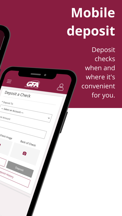 GFA MOBILE iPhone screenshot 5 - Finance app