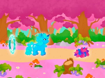 Unicorn Run Kids Games 0+ iPad screenshot
