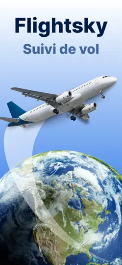 Capture d'écran de FlightSky : Suivi Vols sur iPhone 1