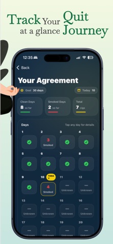Quit Smoking Tracker Pro Screenshot 5 of 8