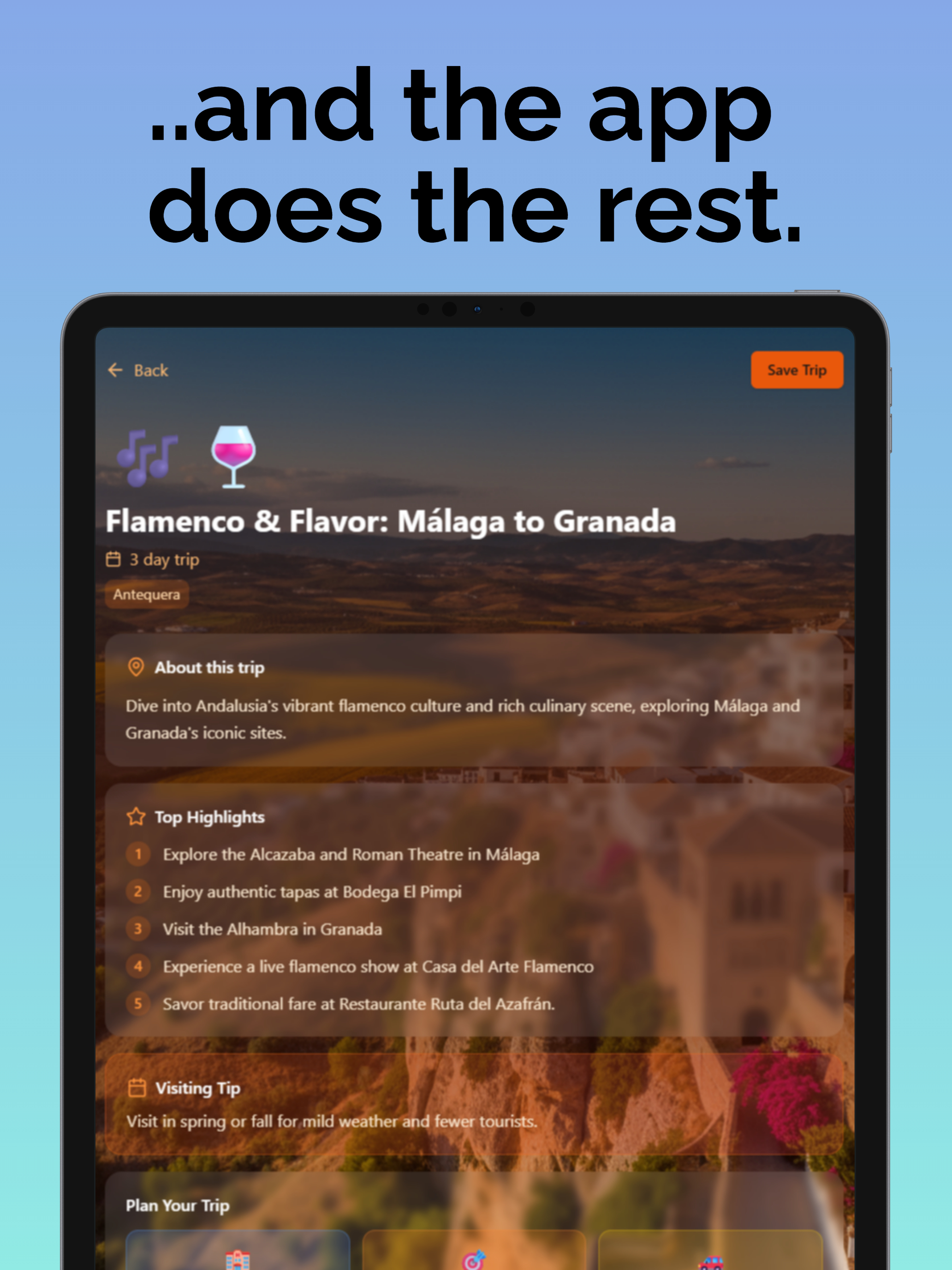 Andalusia Guide - Trip Planner screenshot 8