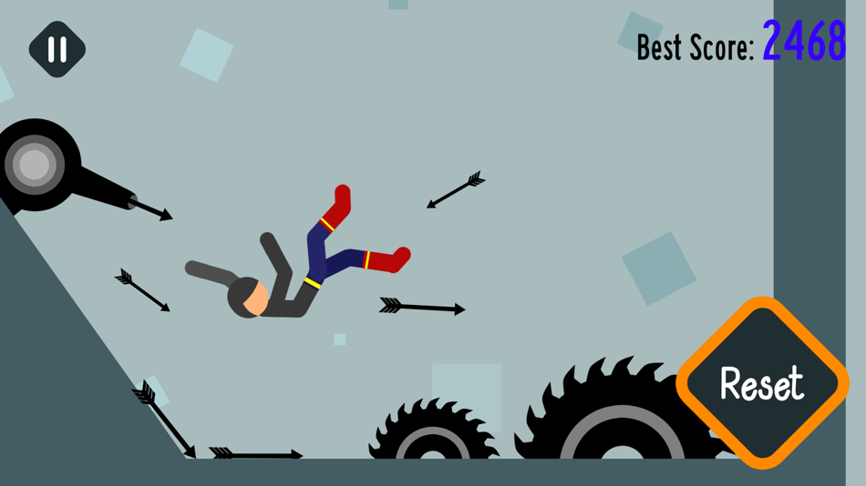 #2. Ragdoll Dismounting (iOS) 来自: Vicenter Viet Nam Company Limited