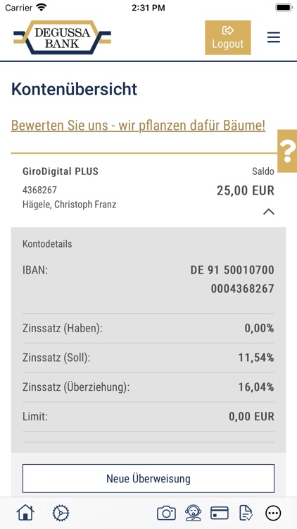 Degussa Bank Banking+Brokerage