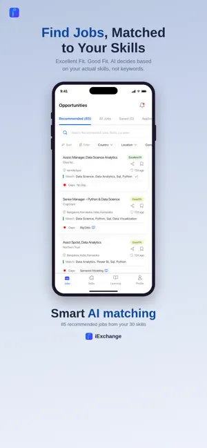 iExchange: Jobs, Learn, Grow screenshot 3