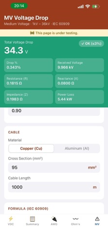 ElektroHesap screenshot