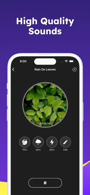 Rain Sounds HQ : Rainy Mood screenshot 2