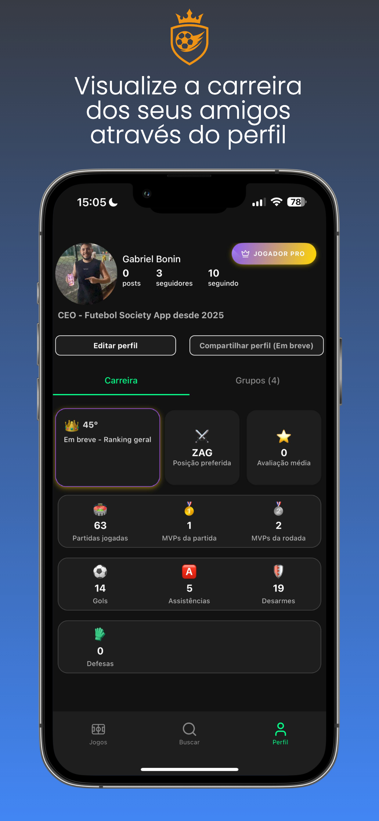 Futebol Society screenshot 10