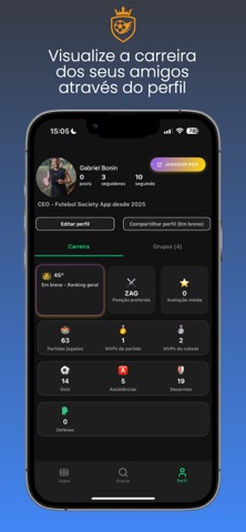 Futebol Society screenshot