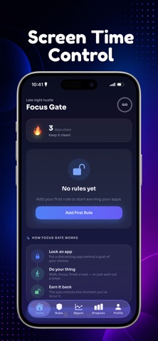 Focus Gate: Block Screen Time Screenshot 2 of 10