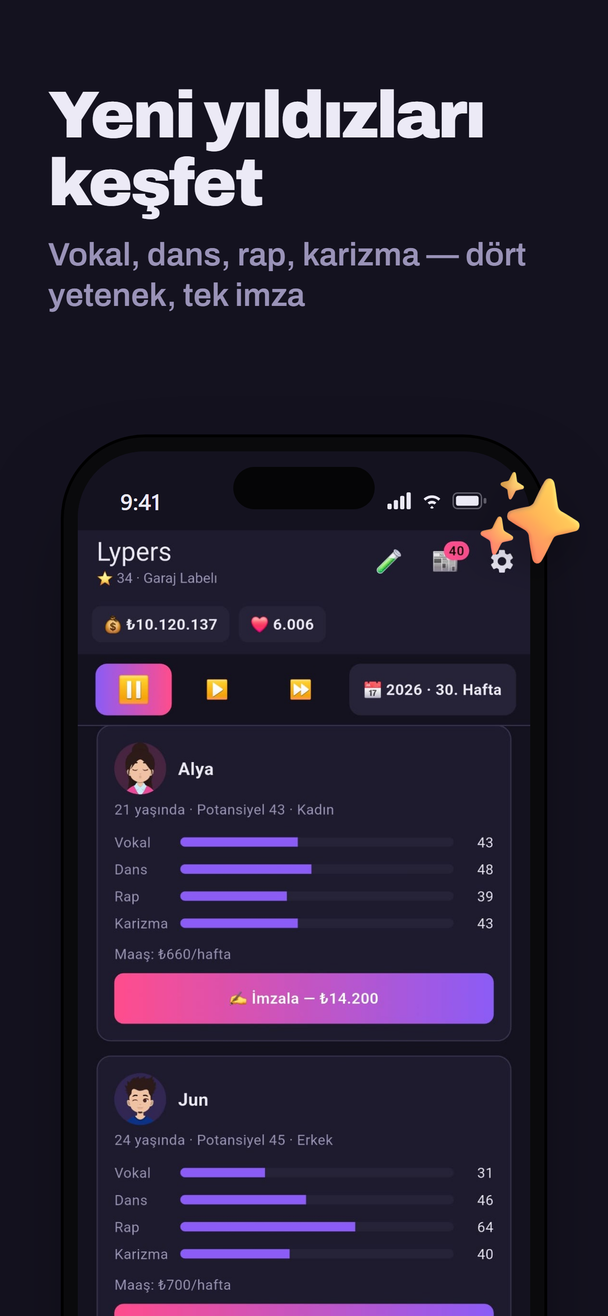 Idol Manager screenshot 2