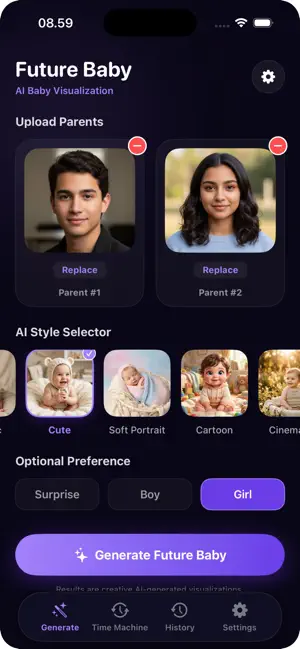 Future Face Family AI screenshot 4