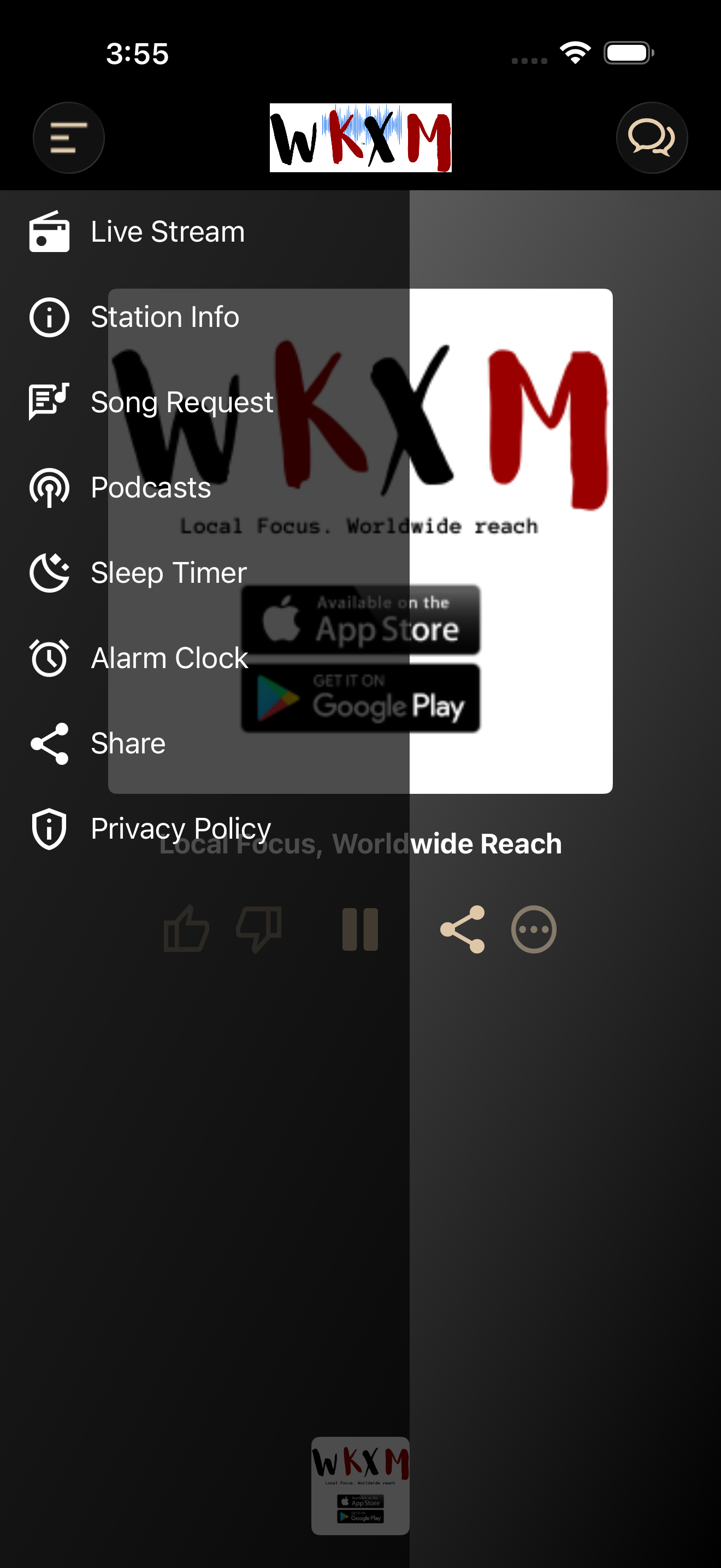 WKXM screenshot 3
