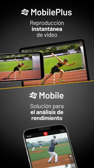 Captura de pantalla de MyDartfish Express: Coach App en iPhone 8