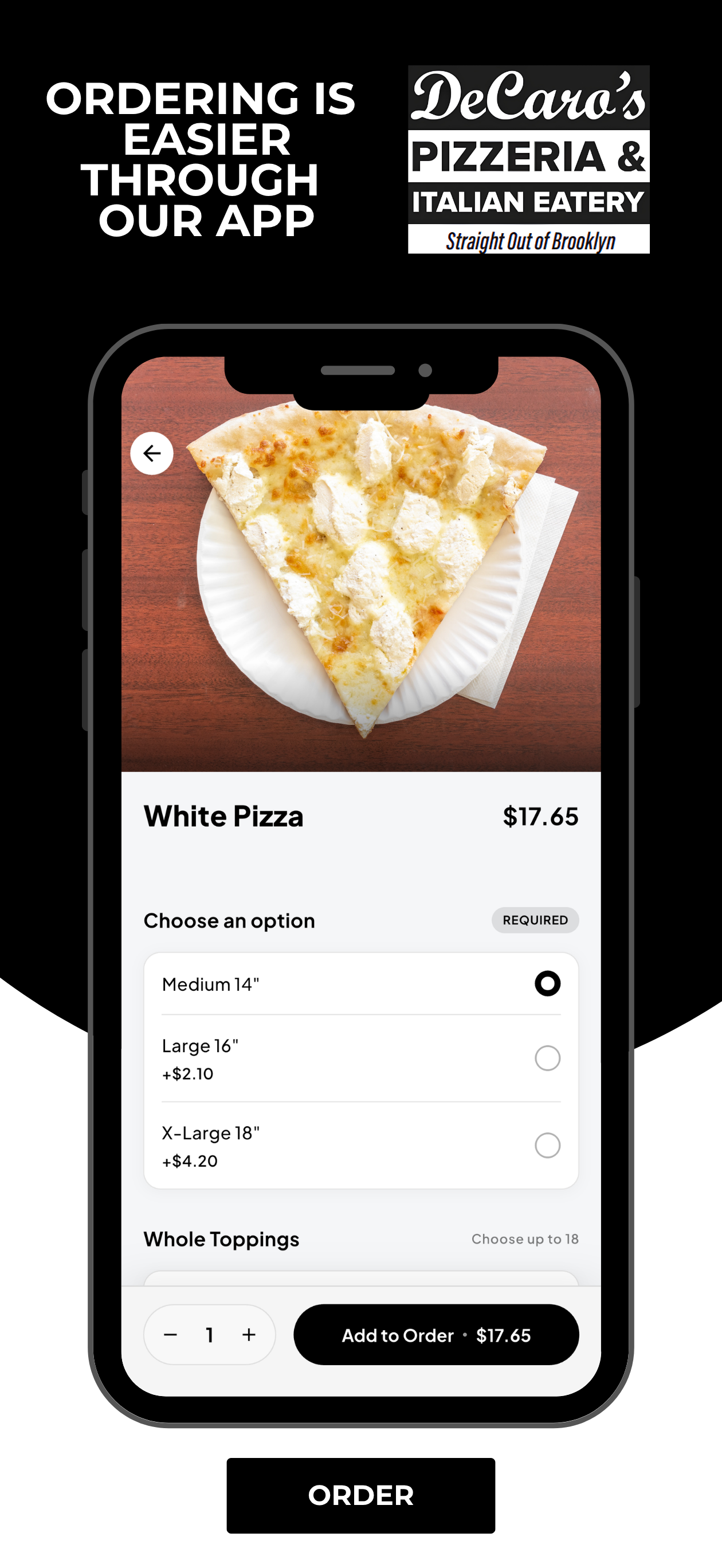 DeCaro's Pizzeria screenshot 5