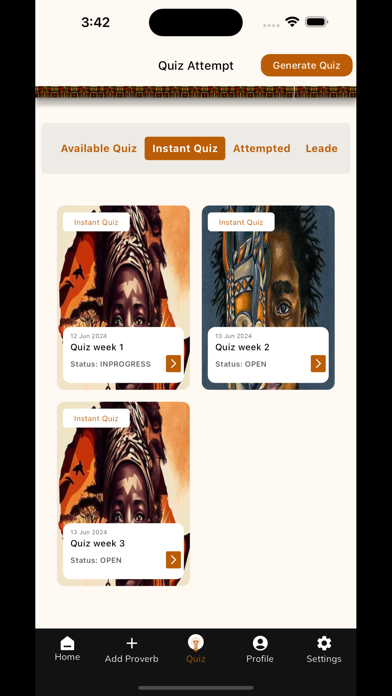 African-Proverbs Screenshot