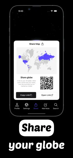 GlobeMarker: 3d Travel Map screenshot 4