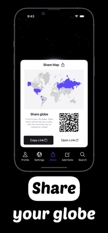 GlobeMarker: 3d Travel Map Screenshot 4 of 4