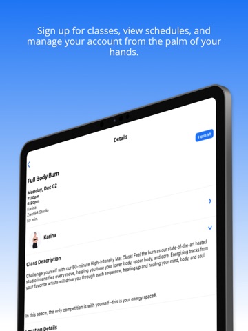 ZWET98 iPad screenshot