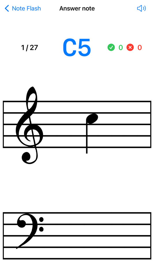#3. Note Flash: Music Reading (iOS) 由: 星翰 朱