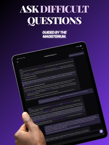 Catholic Theology: AI & Faith iPad screenshot
