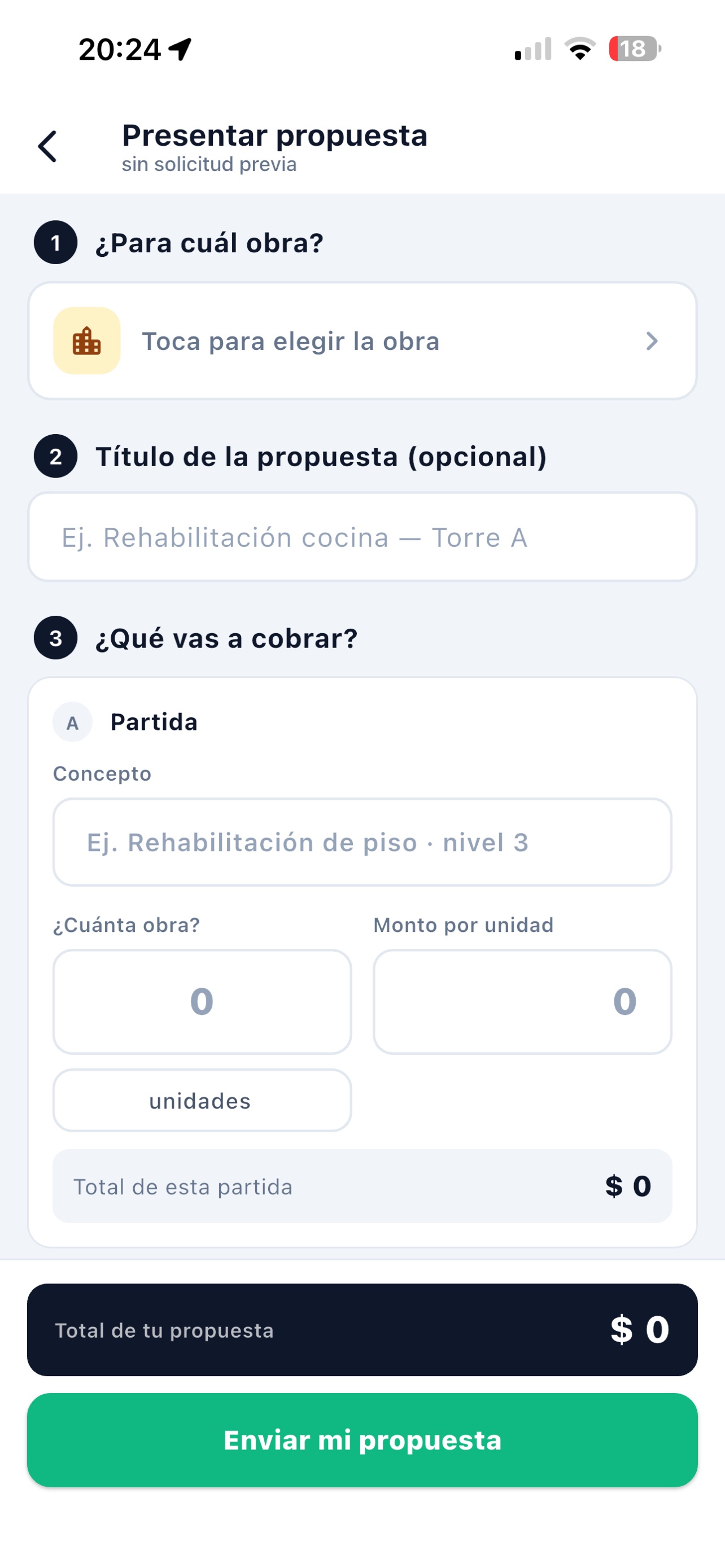 Screenshot 3 of Scala: Gestion Obras