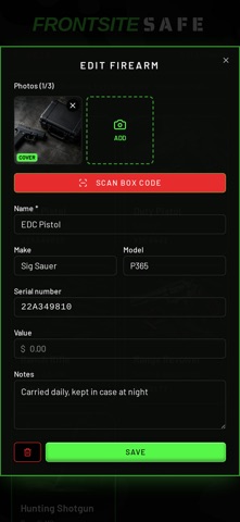 App screenshot