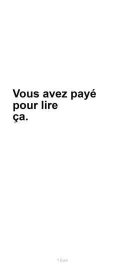 Capture d'écran de 1 Euro — App Rien sur iPhone 4