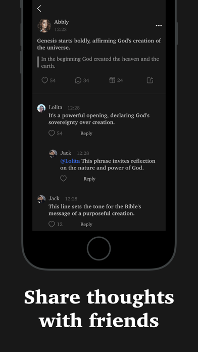 TBS - The Bible Social Screenshot