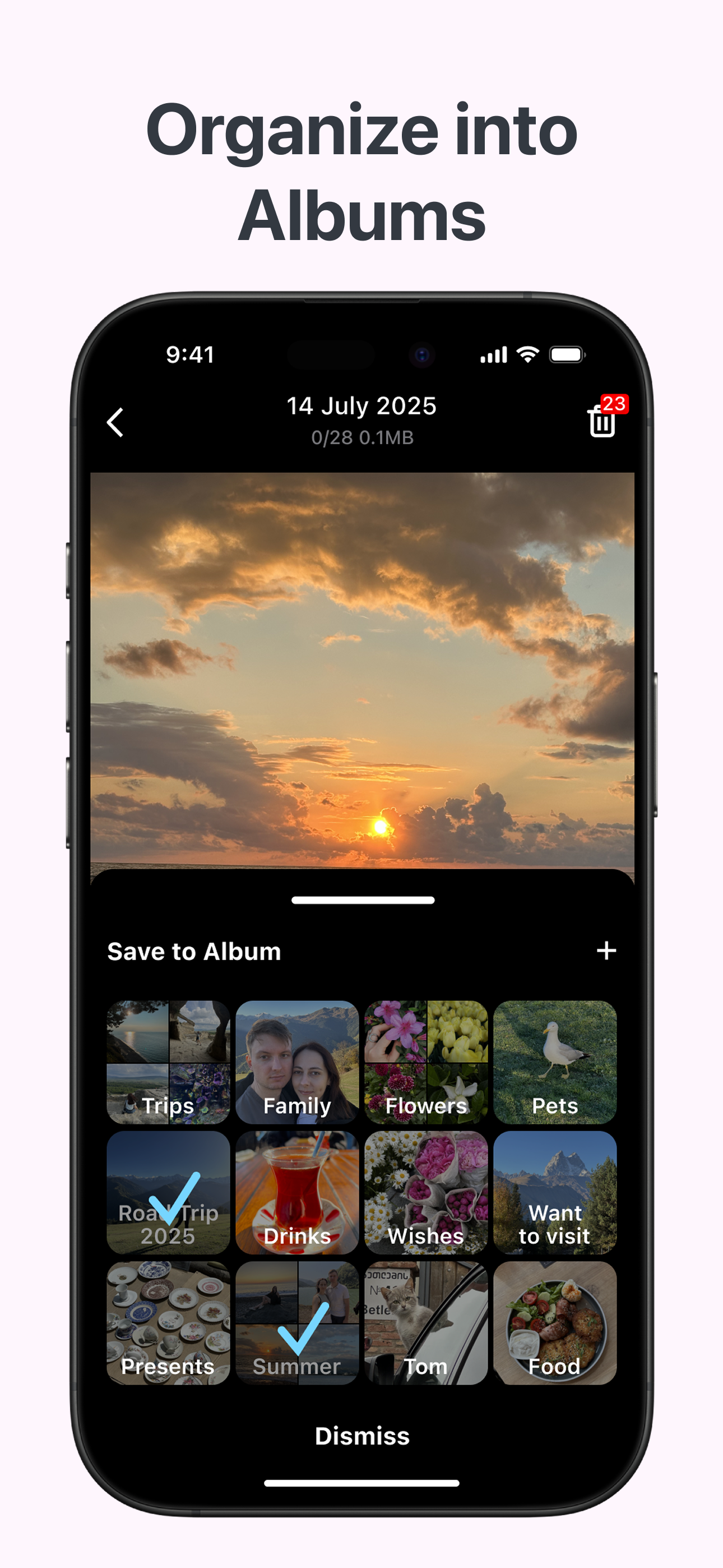 Swipe Photo Deleter - PicWipe