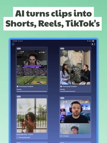Clip Creator iPad screenshot