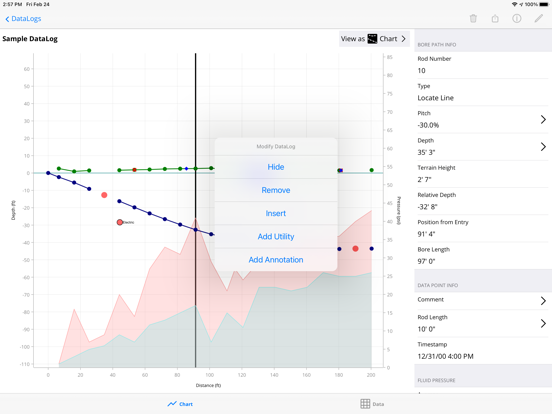 DigiTrak LWD iPad screenshot 2 - Productivity app
