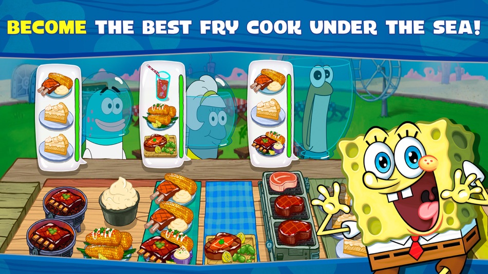 #1. SpongeBob: Krusty Cook-Off (iOS) Által: Tilting Point LLC