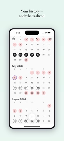 July — Cycle & Fertility Screenshot 4 of 6