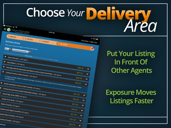 Zip Your Flyer iPad screenshot 4 - Lifestyle app