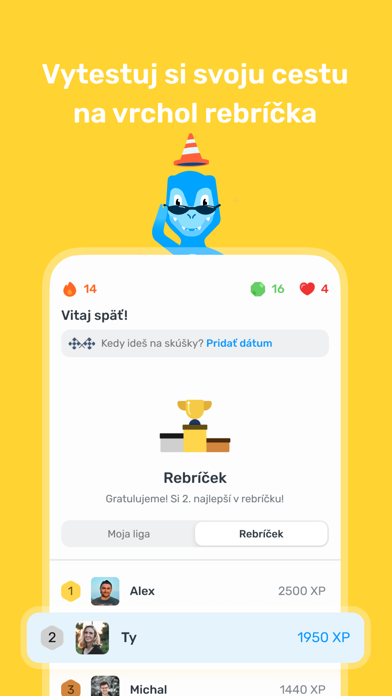 Autosaurus - Testy na vodičák Screenshot