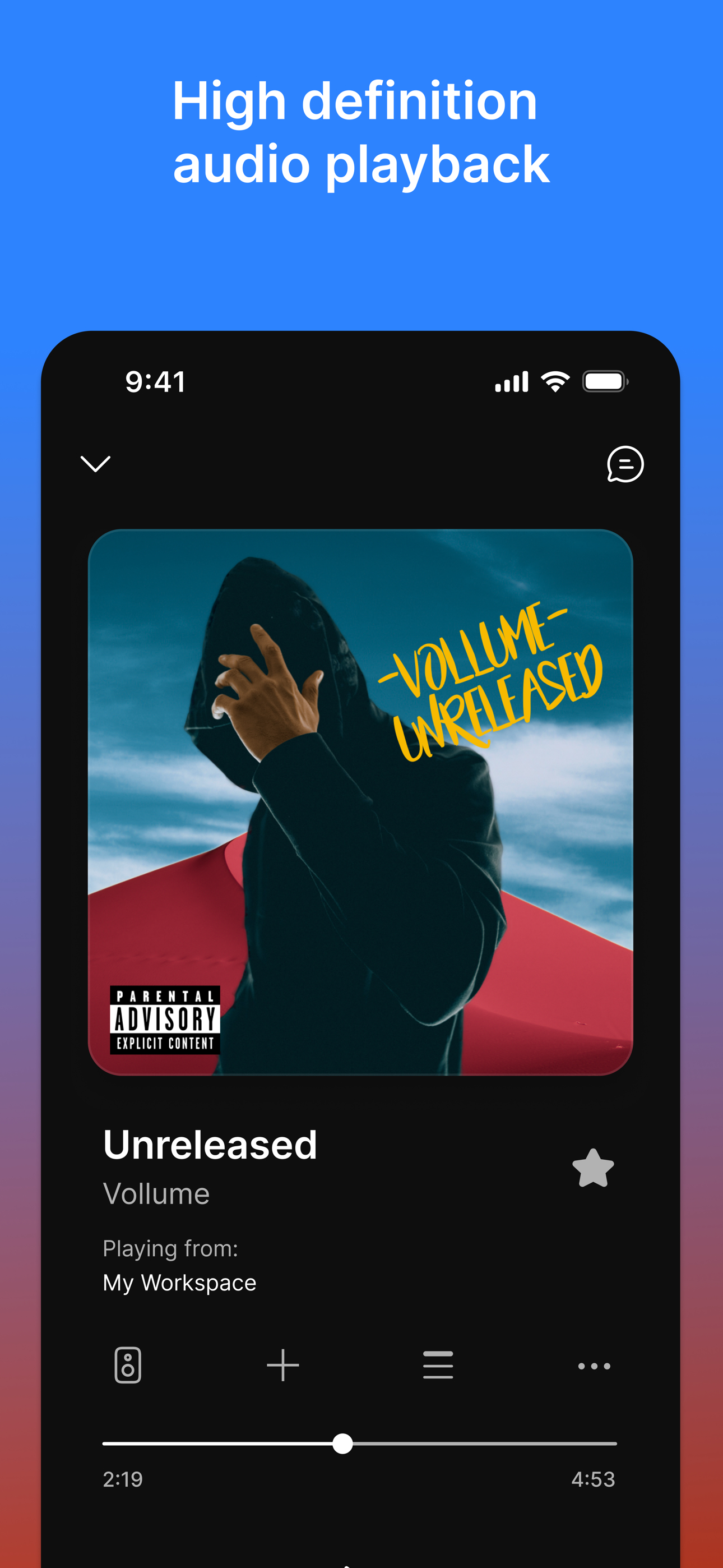 Vollume Control: Sync & Share