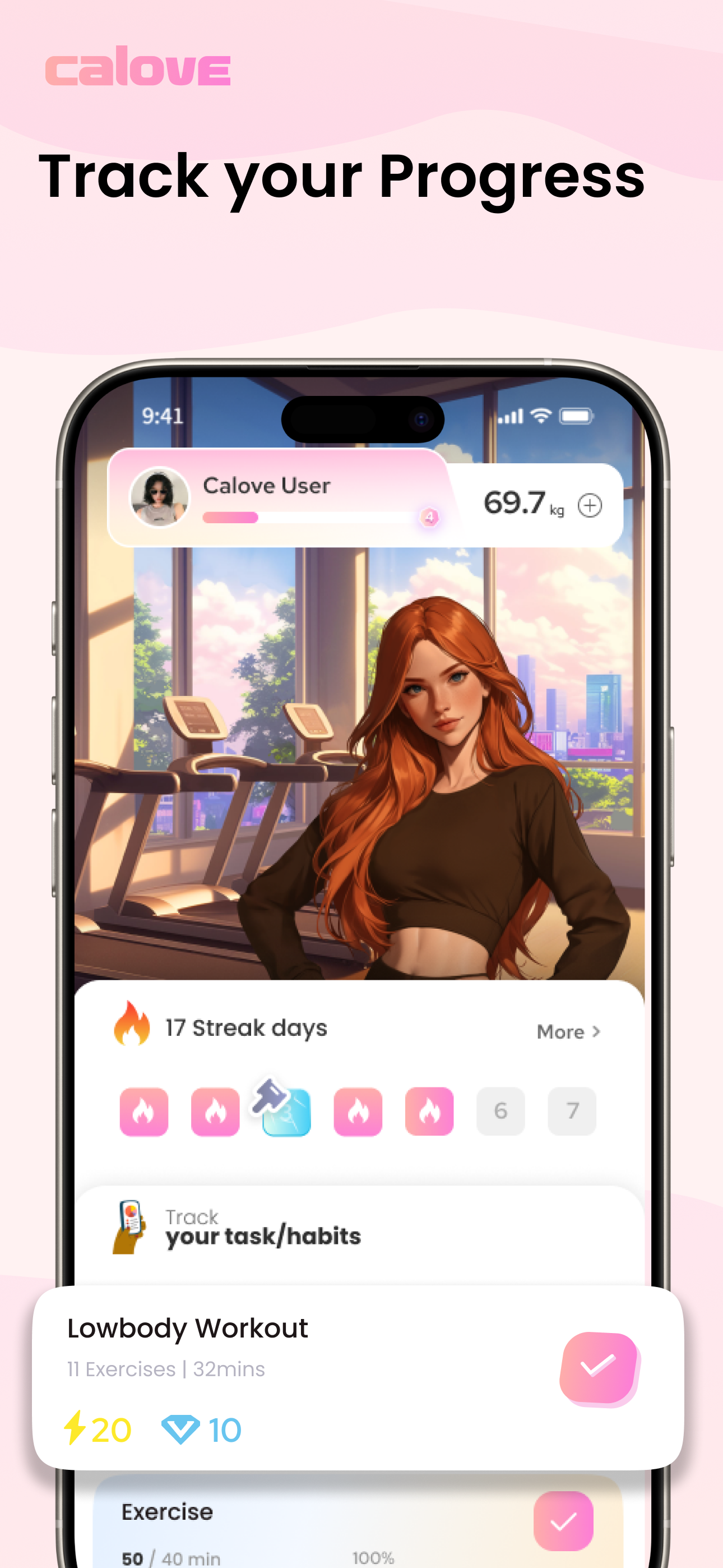 Diet&Fitness Tracker-Calove AI
