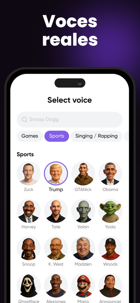 Fame Voice Generator & Changer screenshot 4