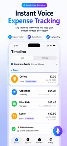 Spokn: Expenses & Reminders Screenshot 2 of 10